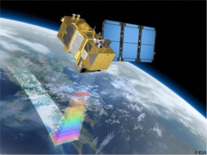 Wizualizacja satelity obserwacyjnego