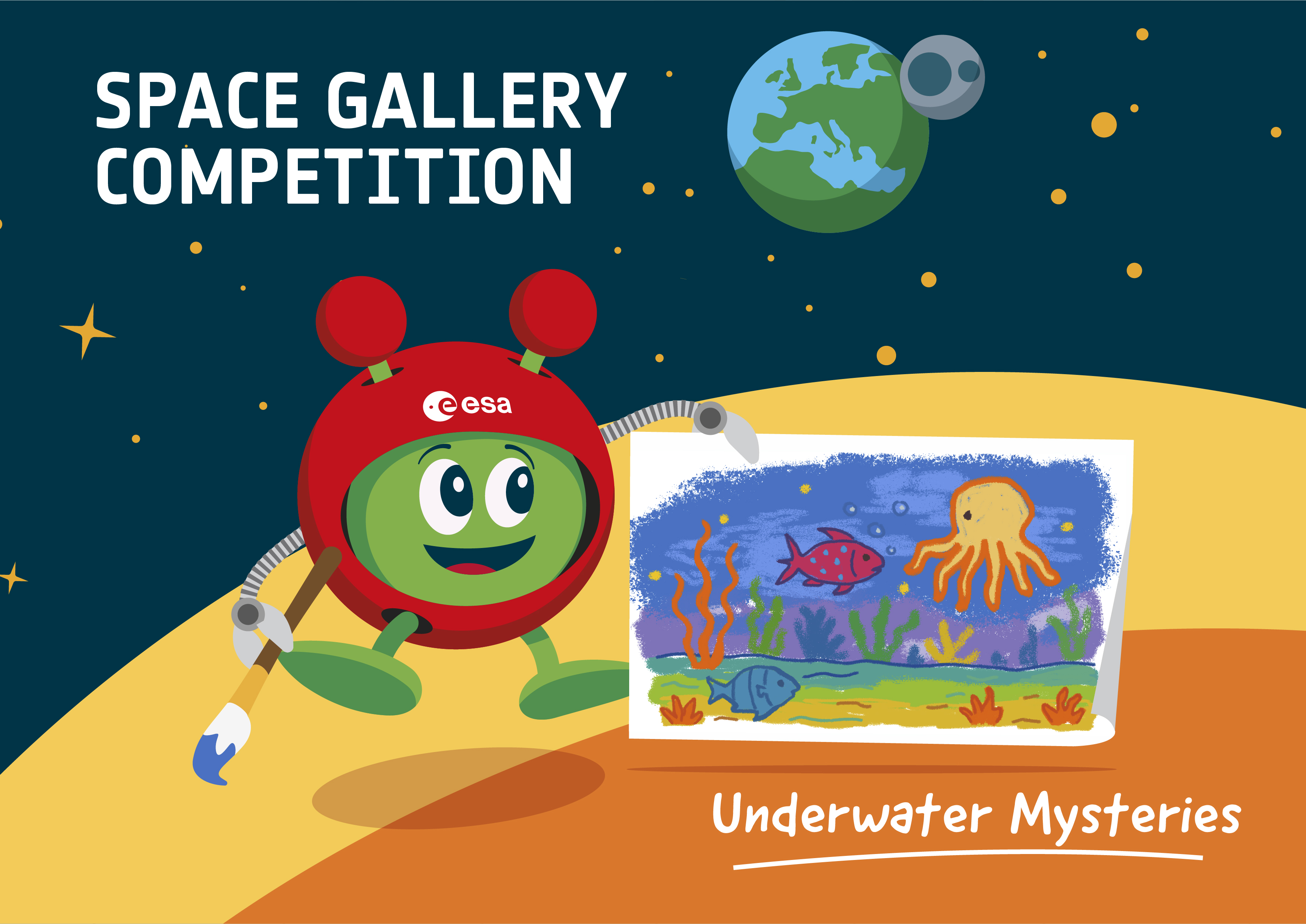 ESA Kids – Space Gallery – tajemnice podwodnego świata